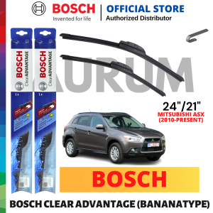 Bosch Clear Advantage Wiper Blade set for Mitsubishi ASX 2010-PRESENT (24/21) 2PCS