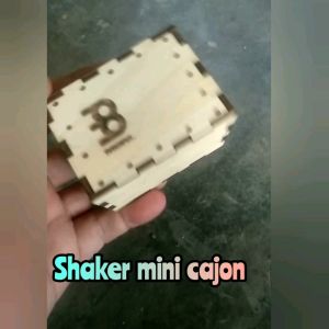 cajon maracas shaker bentuk cajonkecrekanmarakas