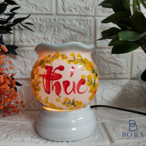 Đèn xông tinh dầu Bát Tràng mẫu ngẫu nhiên