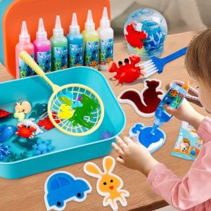 Kids DIY Magic Water Toy Children Handmade Craft Education Water Ocean Magical Toys for Kids