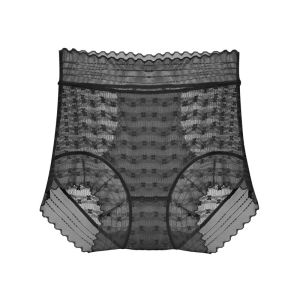 【HOT】กางเกงขาสั้นเอวสูง บาง ลูกไม้ เก็บหน้าท้อง ชุดชั้นใน