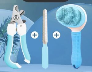 Lược chải lông chó mèo có nút bấm chuyên gỡ rối lông thú cưng