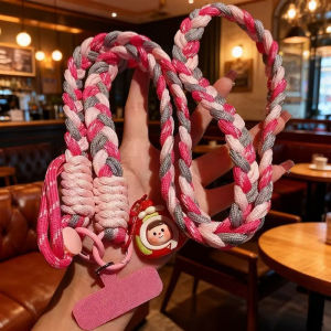 CuddleCove Mobile Phone Lanyard Universal Adjustable Handmade Weaving Phone Rope Outdoor Anti Loss Artifact 手机绳