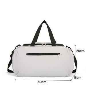 Men Crossbody Bag Multi-functional Waterproof Fitness Basketball Sports Bag
