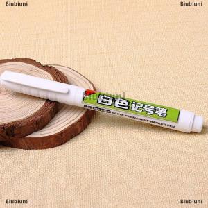 [COD] Biubiuni ปากกามาร์กเกอร์หมึกสีขาวแบบถาวรกันน้ำเครื่องเขียนศิลปะ