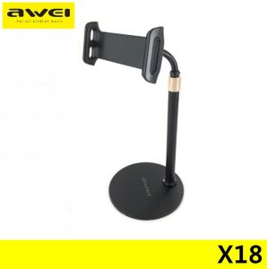 Awei X18 Flexible Holder For Mobile Phones and Tablet Stable and Non-Slip Base