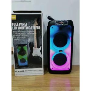 ลำโพงบลูทูธ BTS-1388 ขนาดดอกลำโพง เสียงดีเบสหนักมากๆๆ ฟังก์ชั่นครบๆ ( แถมฟรี ไมค์ลอย+รีโหมด+สายชาร์จ )