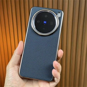 Case For Vivo X200 Pro Mini Case Nylon Woven Matte Leather Skin-friendly Back Cover For Vivo X 200 200Pro 5G Luxury Shell Bumper