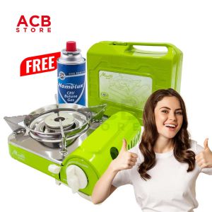 [READY STOCK] Portable Gas Stove and Cartridge Gas | Camping Stove | Outdoor Hiking Stove | Steamboat Stove | Dapur Gas