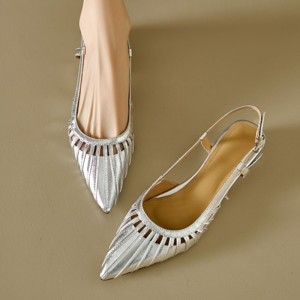 Sandals for Women Genuine Leather Flat Woven Sandals in Sizes 35-40