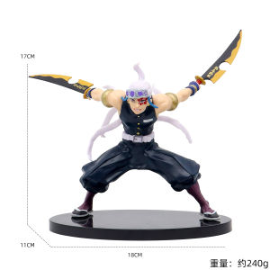clu Demon Slayer Action Figure Uzui Tengen Agatsuma Zenitsu Tokitou Muichirou Kanroji Mitsuri ModelDoll Collection ulc
