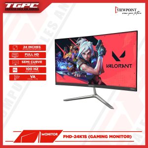 Viewpoint 24inch 75hz FHD-S1A VA Semi Curve Frameless Gaming Monitor | Viewpoint 24inch 100hz FHD-24K1S