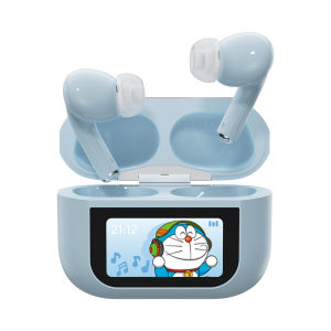 ROCK Doraemon A5 Pro Smart Touch Screen ANC TWS Bluetooth Earphones (哆啦A梦)