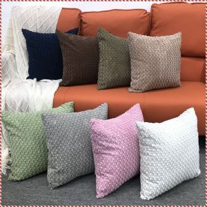 Pillow Case Fatigue Relief Cushion Sofa Pillow Bubble Particles Soft and Comfortable Hand Feeling