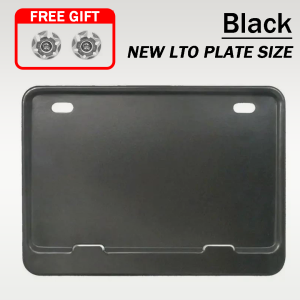 1PCS Motorcycle license Plate Cover For Motorcycle New LTO Plate Size Carbon