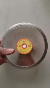 Hanson8 Diamond Grinding Wheel Double Bevel Angle Grinding Disc 150x12.7 Hole 60 Degree Y5R7K
