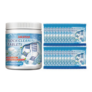 Jakehoe sock cleaning tablets cleaning sock stains dirt and odor multi-functional decontamination cleaning tablets
