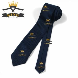 Cà vạt nam tự thắt họa tiết bản 6cm 8cm KING caravat công sở và chú rể style hàn quốc C54 C054