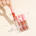 PINKFLASH 4PCS Lipstick Set Soft Matte Liquid Lipstick Waterproof VE Moisturising Long Lasting Lip Tint Lightweight. 