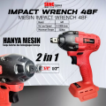 Mesin Impact Wrench Impact Baterai Cordless 48F SUNC TOOLS. 