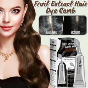 ✅Fruit Extract Hair Dye✅ Instant Gray Coverage/ Root Touch-Up Comb✨No-Mix Plant-Based Hair Dye Stick No Hair Damage