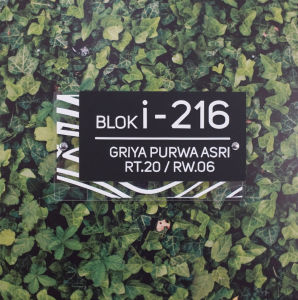 Nomor Rumah Akrilik - Acrylic Modern Exclusive