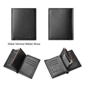 DEABOLAR R086-2 DOMPET UANG LIPAT TEBAL MODEL TEGAK VERTIKAL BAHAN SINTETIS LEMBUT ADA TEMPAT KOIN