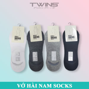 Vớ/tất nam cổ ngắn lười trơn cao cấp Socks chất cotton siêu co giãn thấm hút mồ hôi chống hôi chân thoáng khí