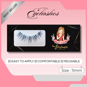 Bulumata Palsu Natural Untuk Sehari hari Pendek dan Lentik | Kode 62C