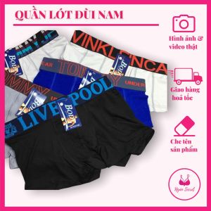 [HCM]Quần Sịp Xì Đùi Nam Cao Cấp Quần Lót Nam Đùi Co Giãn 4 Chiều