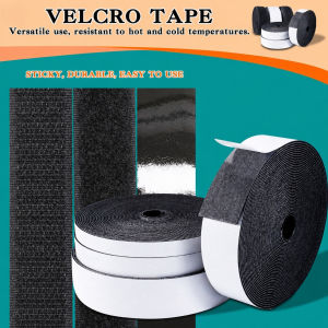 Velcro Tape Self Adhesive Hook and Loop Tape Fastener Mosquito Net Home Improvement DIY Tools Tapes