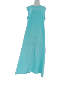 Gamis Yukensi busui All Size xl LD100 PJ130 -140 Inner dres jersey Kutung tanpa lengan warna terbaru