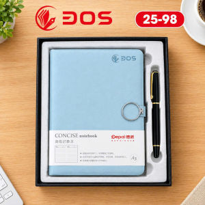( Sét Quà Tặng 20/11 ) Sổ Bìa Da A5 Tặng Kèm Bút Ký Đựng Trong Hộp Quà Cao Cấp Giao Màu Ngẫu Nhiên 25-98