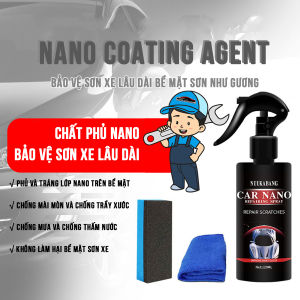 Xịt nano chống bám nước Xe Hơi ô tô Xe Máy Thiết Bị Dụng Cụ Tân Trang Làm Mới Bề Mặt Nhựa Làm Mới Sơn Xe