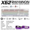 คีย์บอร์ด Nubwo X62 Keyboard Gaming คีย์บอร์ดเกมมิ่ง คีย์บอร์ดแมคคานิคอล Blue Switch ประกันศูนย์ไทย. 