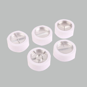 [nuwg] Rỗng bóng mắt trường hợp trang điểm Palette hộp nhựa Skylight rõ ràng nắp nhôm Pan Vòng Kem che khuyết điểm container