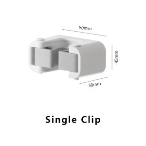 Mop Broom Hook Holder Wall Mount Clip Hook Punch-Free Hooks Rack Wall Hanging Traceless Storage Rack Bathroom Supplies