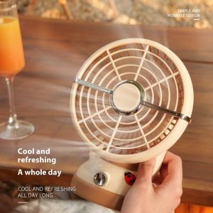 HUIESON พัดลมแคมป์แบบพกพาพร้อมคลิปและขาตั้งสำหรับการใช้งานกลางแจ้ง