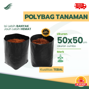 Polybag Polibag 50x50 isi 20 pcs TEBAL / polybag 50x50 isi 20 / 10 lembar