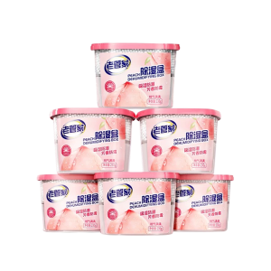 LAOGUANJIA peach flavor Charcoal Dehumidifier 500ML  Dehumidifier Moisture Absorber 除濕盒  幹燥劑 防潮防霉
