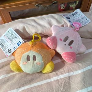 Cute Ins Waddle Dee Star Kirby Plush Doll Key Chain Children Graduation Gift Bag Pendant Decoration