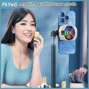PkYeG Bán Dẫn Điện Thoại Di Động Quạt Làm Mát Tản Nhiệt Back-Clip Cho Trò Chơi Live Streaming Điện Thoại Mát Cho Iphone Android Phổ