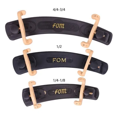 FOM Violin Shoulder Rest Adjustable Violin Shoulder Pad with Sponge Pad Anti Wolf Feet Accessary