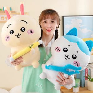BERMA BABY 30/40/50cm Chiikawa Stuffed Toy Chiikawa Plush Doll Pillow Kawaii Soft Sleeping Doll Stuffed Gift for Valentin Girls