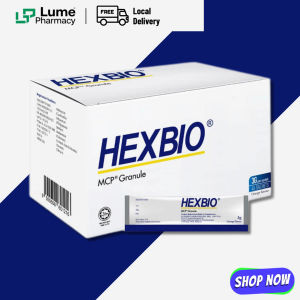 [𝐁𝐄𝐒𝐓 𝐒𝐄𝐋𝐋𝐄𝐑] HEXBIO MCP Granule (3g x 45 sachets)