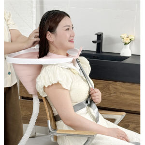 ( Mẫu mới)Chậu gội đầu tại nhà thông minh cho bà bầu chậu ngồi gội đầu có thể gấp gọn tiện dụng chậu gội người già tại nhà