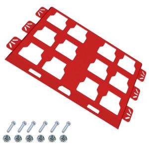 Upgrade Integral Mounting Plate for PackoutsHigh-Strength Full Width Plate Power Tool Storage Mounting Plate