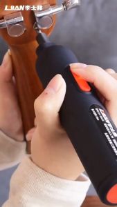 Small Electric Screwdriver Set with LED Light Rechargeable Portable Foldable Lithium Battery Pen-style Screwdriver Multi-functional Electric Drill Tool for Home Repair