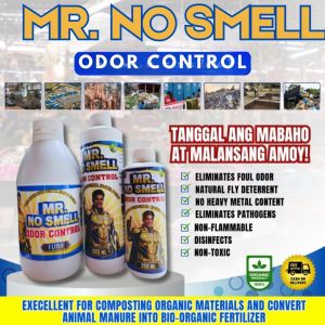 Odor Control Eliminates Foul Odor - Mr No Smell (Tanggal ang Mabaho at Malansang Amoy)