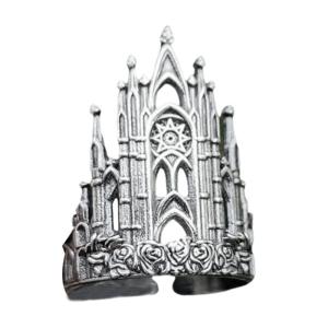 Nhẫn hợp kim với Vintage crosses thiết kế độc đáo qua mẫu Nhẫn được làm từ hợp kim mạnh mẽ cho một cái nhìn đặc biệt